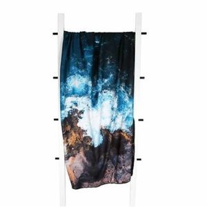 Whitley willows Microfiber Towel - Ocean Cliff Reversable